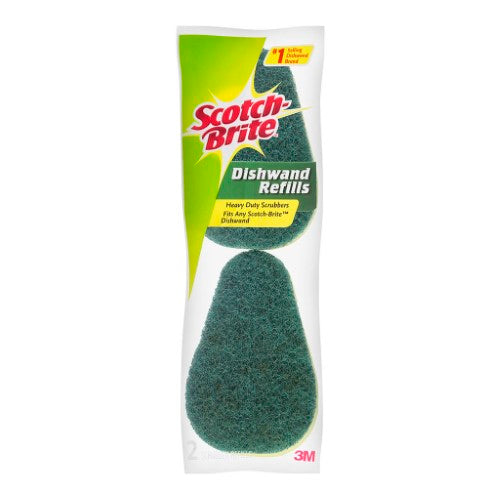 3M Scotch-Brite Dishwand Heavy Duty Refill  481-12 Pkt/2