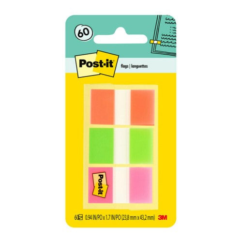 3M Post-it Flags 680-OLP Assorted Highlighting Colour Pkt/60