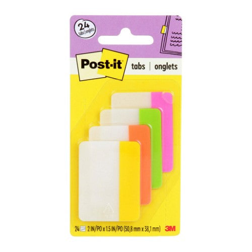 Post-it Filing Tabs 686-PLOY 50x38mm Bright, Pack of 4