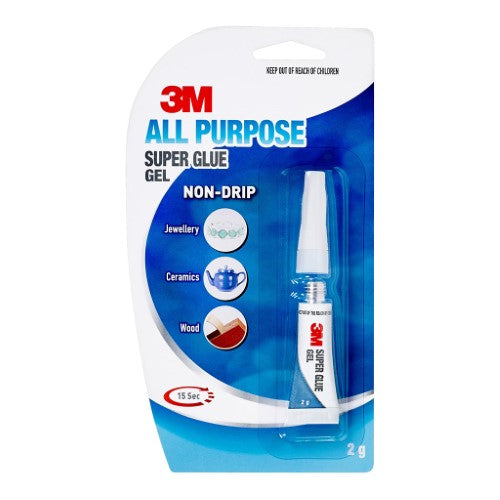 3M Super Glue Gel 18007 All Purpose 2g