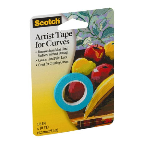 3M Scotch Artist Tape FA2038 for curves 3.2mmx9.1m