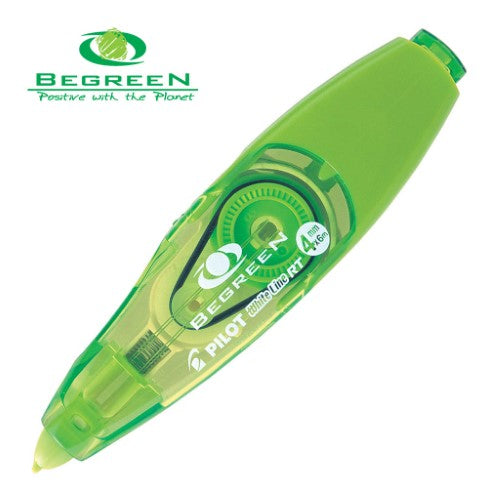 Pilot BeGreen WhiteLine RT Correction Tape 4mm x 6m (ECTE-25K-4G-BG)