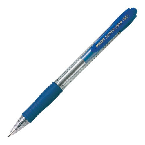 Pilot Supergrip Med Blue - (Set of 12)