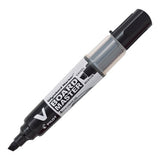 Pilot Marker V Board Chisel Medium Tip Black - (Set of 10)