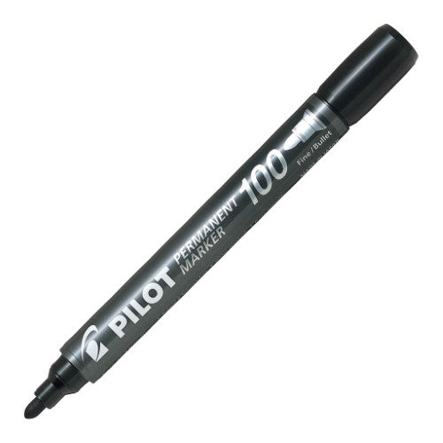 Pilot SCA 100 Permanent Marker Bullet Tip Black (SCA-100-B)