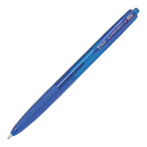 Pilot Super Grip G 1.6 Extra Broad Blue Ballpoint Pen