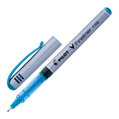 Pilot V-Fineliner Light Blue 0.5mm - (Set of 12)