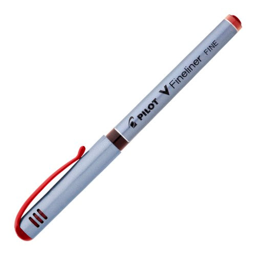 Pilot V-Fineliner Red 0.5mm - (Set of 12)