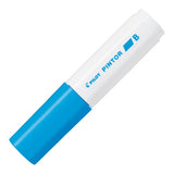 Pilot Pintor Broad Chisel Light Blue Marker- (Set of 6)