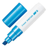 Pilot Pintor Broad Chisel Metallic Blue Marker- (Set of 6)