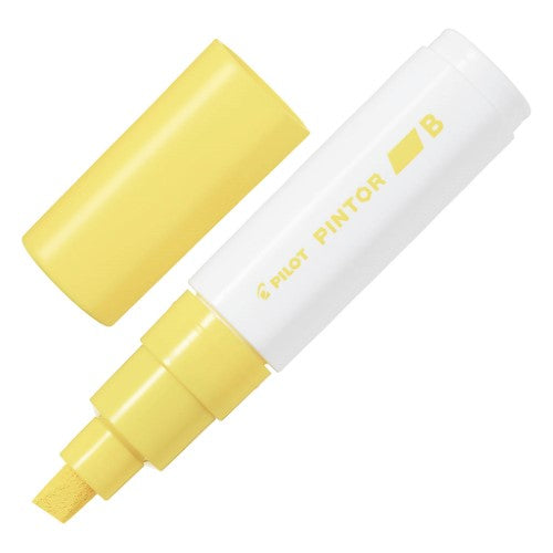 Pilot Pintor Broad Chisel Yellow Marker- (Set of 6)