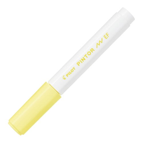 Pilot Pintor Extra Fine Pastel Yellow Marker- (Set of 6)