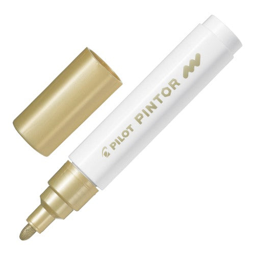 Pilot Pintor Medium Gold Marker