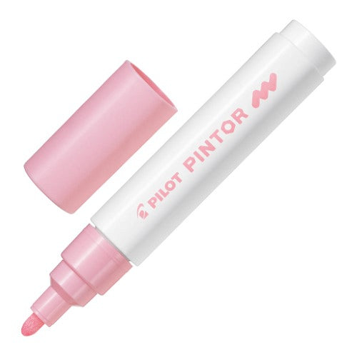 Pilot Pintor Medium Pastel Pink Marker- (Set of 6)