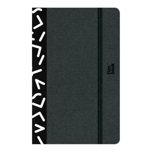 Flexbook Visions Notebook Pocket Ruled Black/White