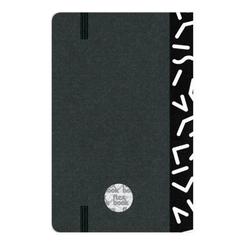 Flexbook Visions Notebook Pocket Ruled Black/White