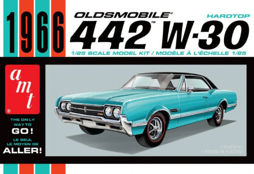 Plastic Kitsets - 1/25 '66 Olds 442 Hardtop