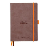 Rhodiarama Goalbook A5 Dotted Chocolate