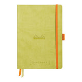 Rhodiarama Goalbook A5 Dotted Anise Green