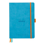 Rhodiarama Goalbook A5 Dotted Turquoise