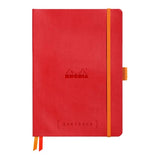 Rhodiarama Goalbook A5 Dotted Poppy