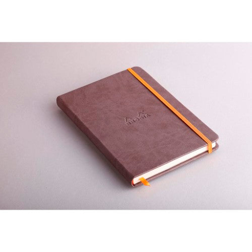 Rhodiarama Hardcover Notebook A5 Blank Chocolate