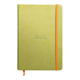 Rhodiarama Hardcover Notebook A5 Blank Anise Green