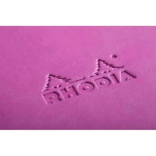 Rhodiarama Hardcover Notebook A5 Blank Lilac