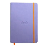 Rhodiarama Hardcover Notebook A5 Lined Iris Blue