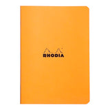 Rhodia Classic Notebook Stapled A5 Lined Orange