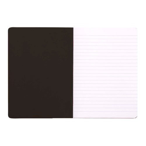 Rhodia Classic Notebook Stapled A5 Lined Black