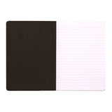 Rhodia Classic Notebook Stapled A5 Lined Black