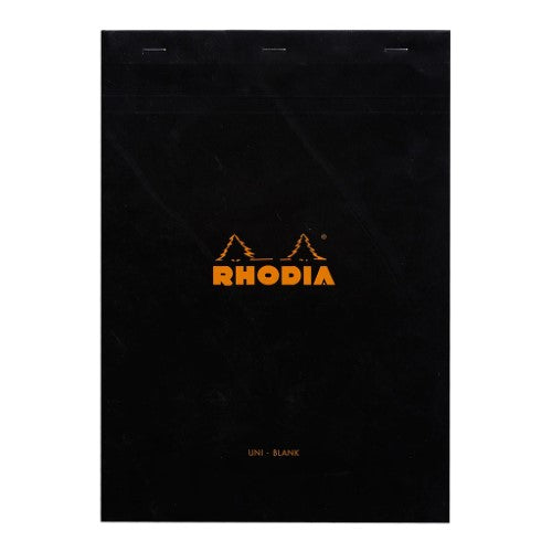 Rhodia Bloc Pad No. 18 A4 Blank Black