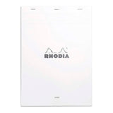 Rhodia Bloc Pad No. 18 A4 Lined White