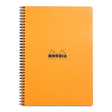 Rhodia Classic Notebook Spiral A4+ Grid Orange