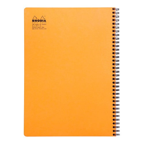 Rhodia Classic Notebook Spiral A4+ Lined Orange