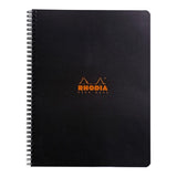 Rhodia Classic Notebook Spiral A4+ Lined Black