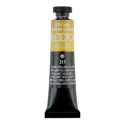 BLOCKX Oil Tube 20ml S3 213 Brilliant Yellow Light
