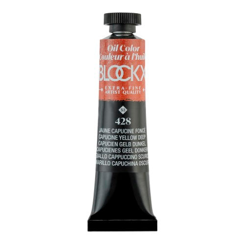 BLOCKX Oil Tube 20ml S3 428 Capucine Yellow Deep