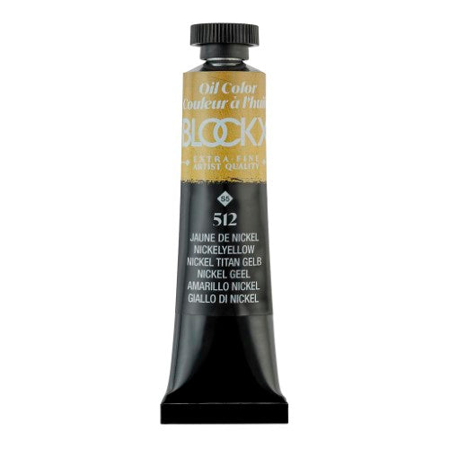 BLOCKX Oil Tube 20ml S5 512 Nickel Yellow