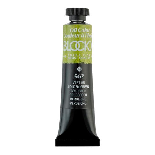 BLOCKX Oil Tube 20ml S4 562 Golden Green