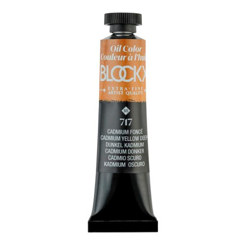 BLOCKX Oil Tube 20ml S5 717 Cadmium Yellow Deep