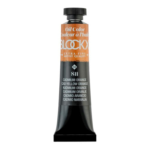 BLOCKX Oil Tube 20ml S6 811 Cadmium Orange