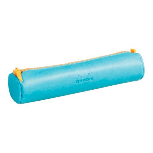 Rhodiarama Pencil Case Round Turquoise