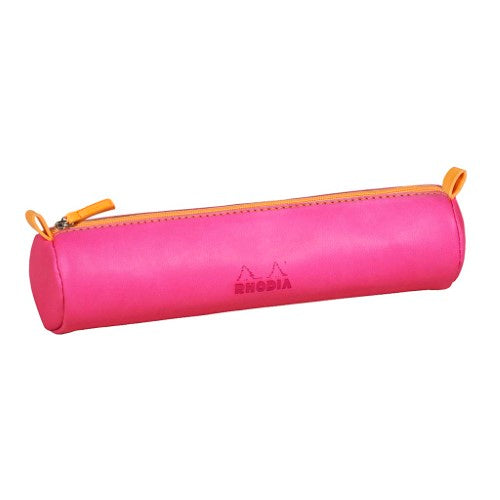 Rhodiarama Pencil Case Round Fuchsia