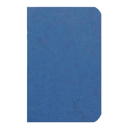 Age Bag Notebook Pocket Blank Blue