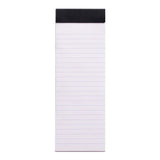 Rhodia Bloc Pad No. 8 Shopping Lined Black