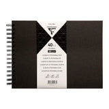 Clairefontaine Hardcover Album 27x20cm Black