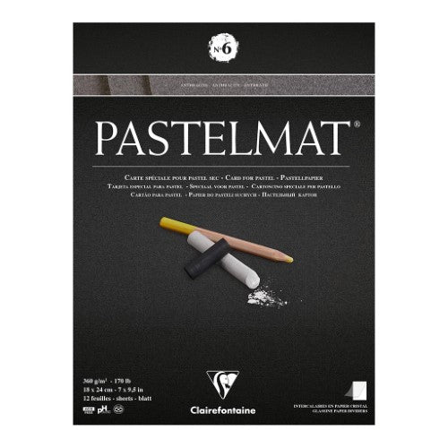 Pastelmat Pad No. 6 Anthracite 18x24cm