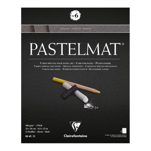 Pastelmat Pad No. 6 Anthracite 24x30cm